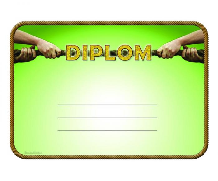 DP04a Diplom preťahovanie lanom - Kliknutím zobrazíte detail obrázku.
