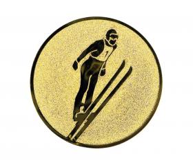 0357 Emblém lyžovanie