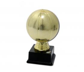 F1069 Soška basketbalová lopta zlatá