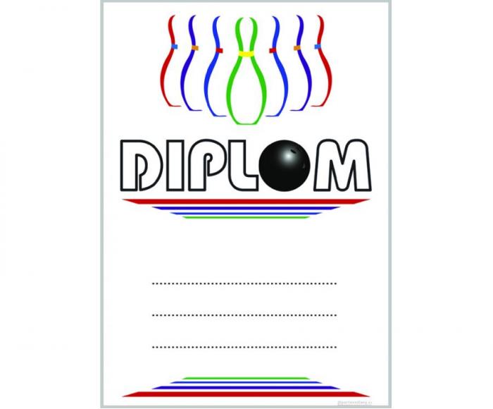 DB06a Diplom bowling - Kliknutím zobrazíte detail obrázku.