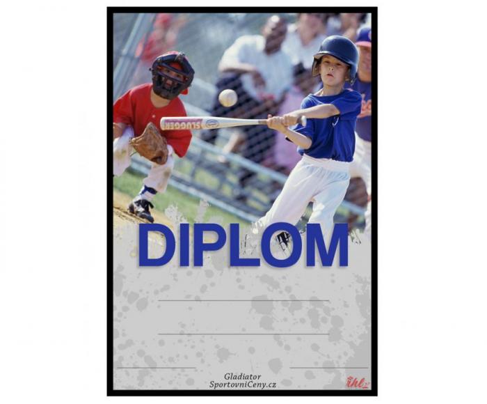 DB02c Diplom baseball - Kliknutím zobrazíte detail obrázku.