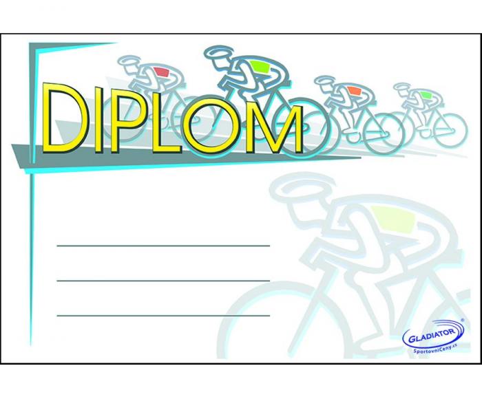 DC03a Diplom cyklistika ZADARMO - Kliknutím zobrazíte detail obrázku.